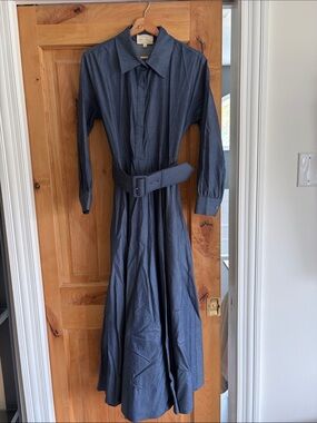Tuckernuck Indigo Denim Shirt Dress